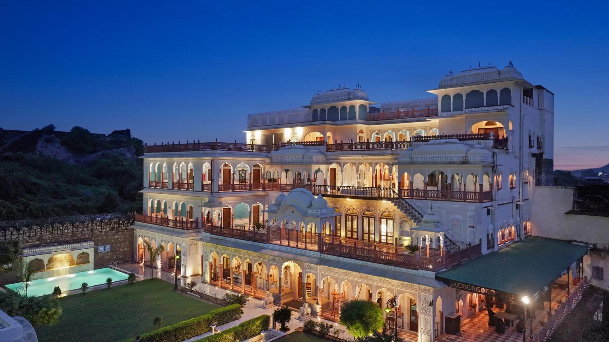 Shahpura Haveli Hotel Exterior foto